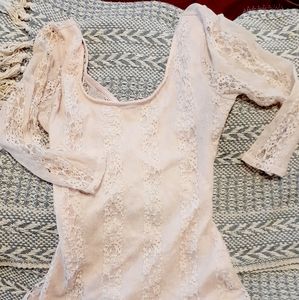 Sexy pink cut out back date night top